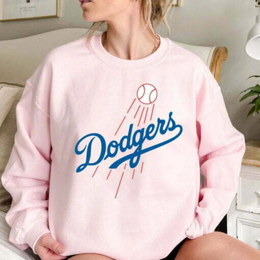 Vintage Dodgers Baseball, MLB Los Angeles Crewneck Sweatshirt
