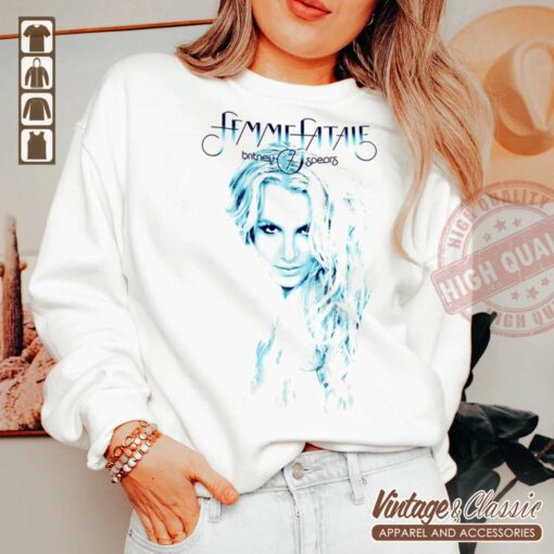 Britney Spears, Femme Fatale 2011 T-shirt