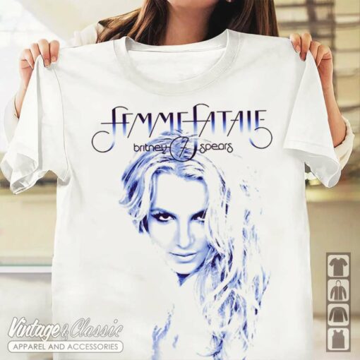 Britney Spears, Femme Fatale 2011 T-shirt