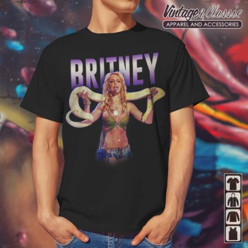 Britney Spears Shirt Vintage, Slave 4 U Python