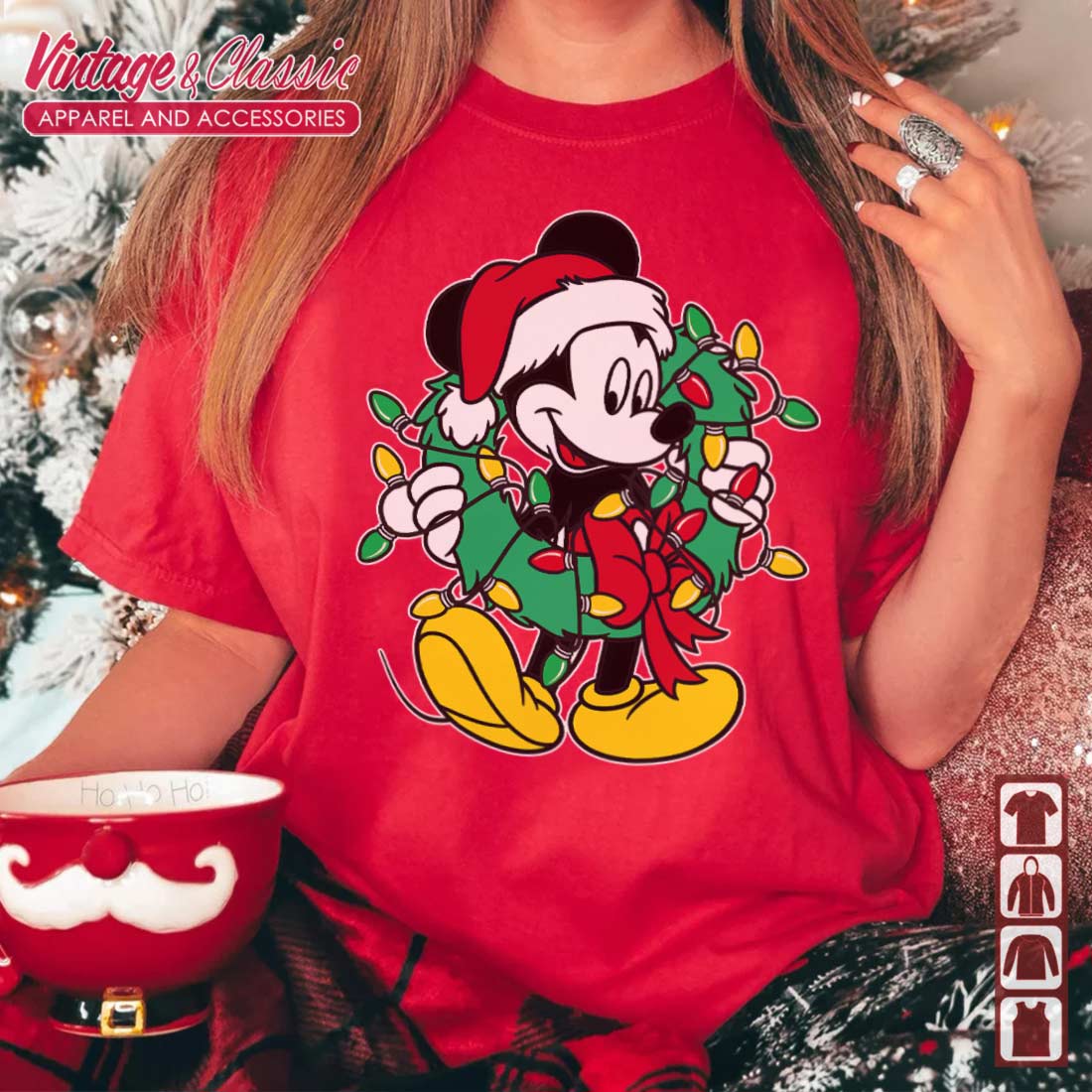 Mickey Merry Xmas Disney Cartoon Lover Christmas Gift Ugly