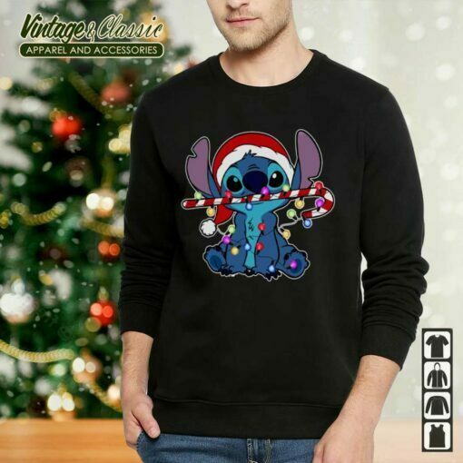 Disney Christmas Shirt, Stitch Christmas Shirts
