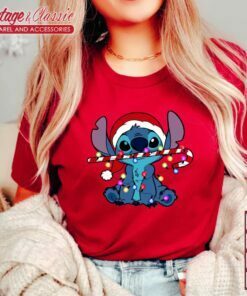 Disney Christmas Shirt Stitch Christmas TShirts