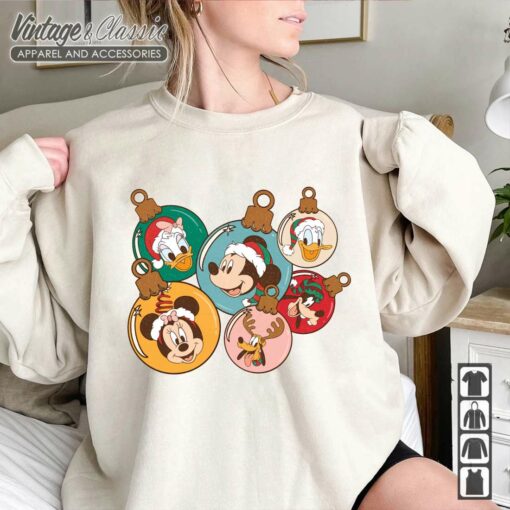Vintage Disney Trip Mickey And Friend Christmas Shirt
