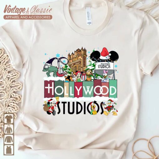 Hollywood Studios Mickey And Friends Christmas Shirt