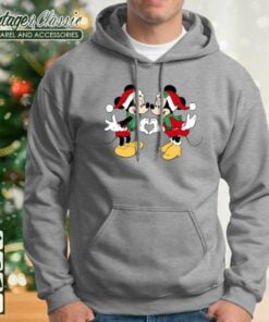 Mickey and Minnie Christmas Love classic Hoodie