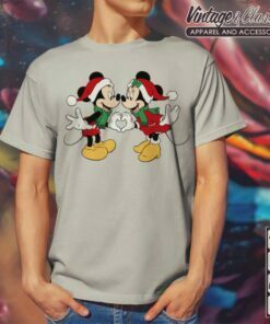 Mickey and Minnie Christmas Love classic T shirt