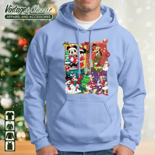 Vintage Disney Christmas Mickey And Friends Shirt
