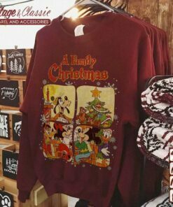 Vintage Disney Mickey And Friends Christmas Sweatshirt
