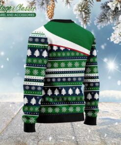 Alaska Lover Ugly Christmas Sweater back
