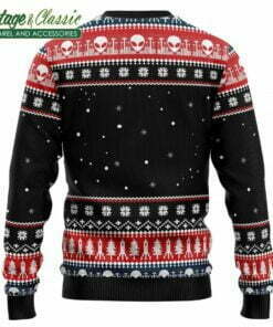 Alien Christmas Ugly Christmas Sweater back