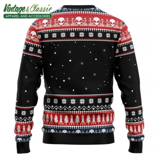 Alien Christmas, Ugly Christmas Sweater Sweatshirt
