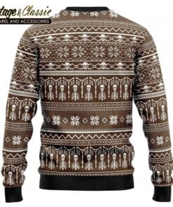 Awesome Sugar Skull Ugly Christmas Sweater Xmas Sweatshirt