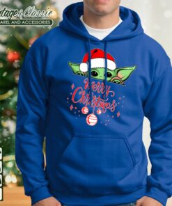 Baby Yoda Christmas Shirt Disney Christmas Hoodie