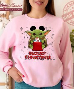 Baby Yoda Christmas Star Wars Christmas Sweatshirt