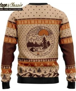 Bear Camping Christmas Ugly Christmas Sweater Shuh Duh Fuh Cup Xmas Sweatshirt