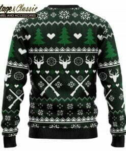 Bear Hunting and Beer Christmas Ugly Christmas Sweater Xmas Sweatshirt