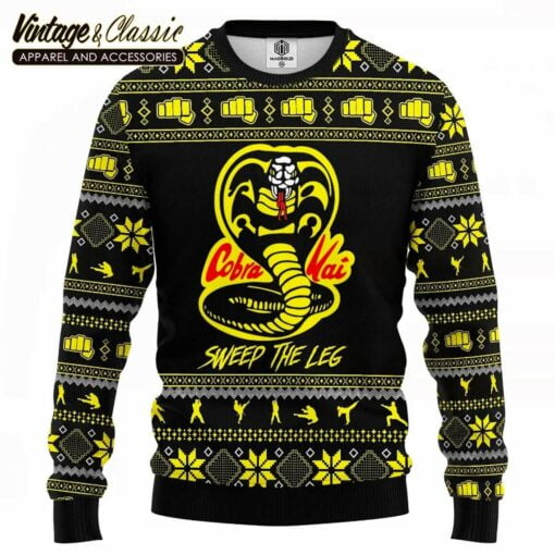 Cobra Kai Ugly Christmas Sweater Sweatshirt