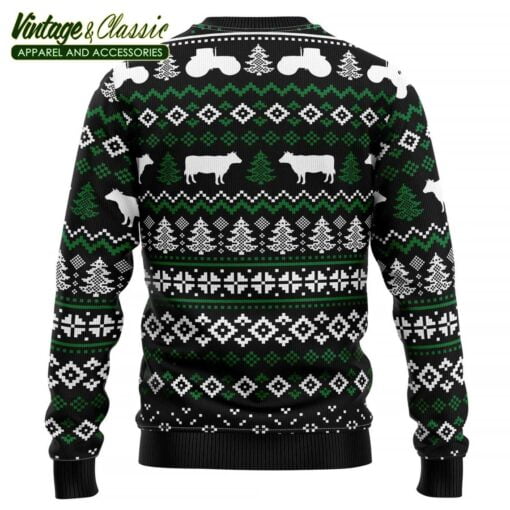 Cow Heifer Ugly Sweater, Christmas Sweater