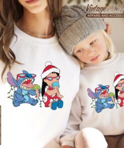 Disney Lilo and Stitch Ice Cream Christmas Shirt