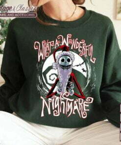 Disney The Nightmare Before Christmas Shirt Jack Santa Claus Sweatshirt