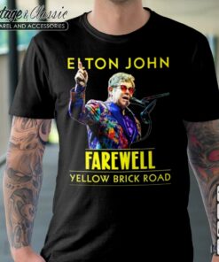 Elton John Farewell Tour 2022 T shirt The Final Tour Yellow Brick Road 1