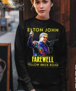 Elton John Farewell Tour 2022 T shirt The Final Tour Yellow Brick Road Sweatshirt