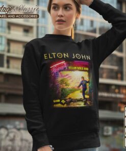 Elton John Farewell Tour Tshirt Yellow Brick Road Sweatshirt
