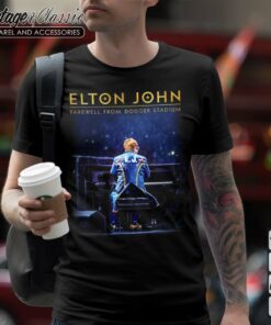 Elton John Live Farewell form Dodger Stadium T shirt man