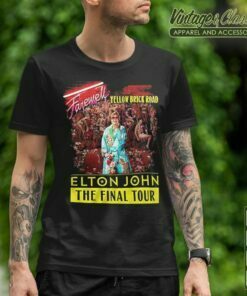 Farewell Yellow Brick Road Elton John The Final Tour 2022 T Shirt