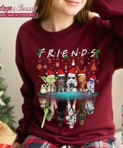 Friends Baby Yoda Christmas Sweatshirt