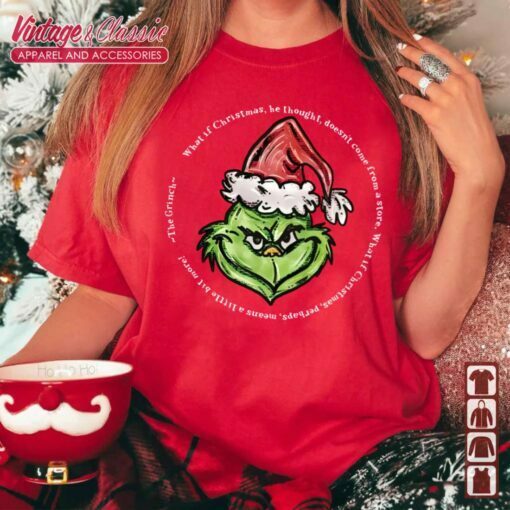 Funny Grinch Christmas Shirt, Vintage Grinch Christmas