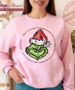 Funny Grinchmas Christmas Vibes Christmas Movies Shirt Sweatshirt