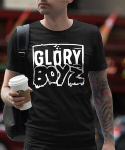 Glo Gang Glory Boyz logo Shirt Black T shirt