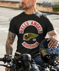 Hells Angels Mc Australia T Shirt