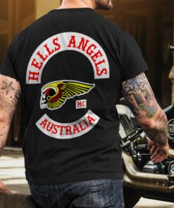 Hells Angels Mc Australia back