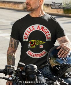 Hells Angels Mc California Biker T shirt