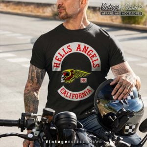 Hells Angels Mc California Biker T shirt