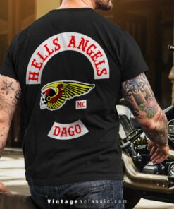 Hells Angels Mc Dago Back