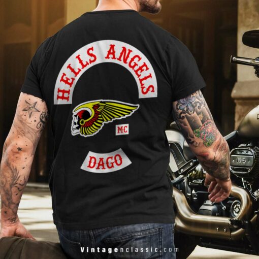 Hells Angels Mc Dago Shirt