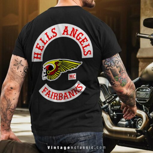 Hells Angels Mc Fairbanks Shirt