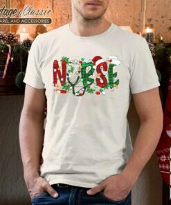 Nurse Christmas Shirt Christmas Nursing School Tshirt