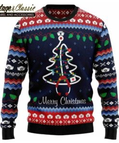 Nurse Christmas Tree Ugly Christmas Sweater Xmas Sweatshirt t