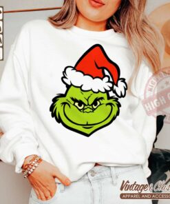 Santa Claus Grinch Christmas Shirt Sweatshirt
