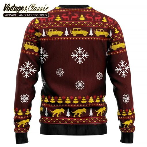 Santassic Park Christmas Ugly Christmas Sweater, Xmas Sweatshirt