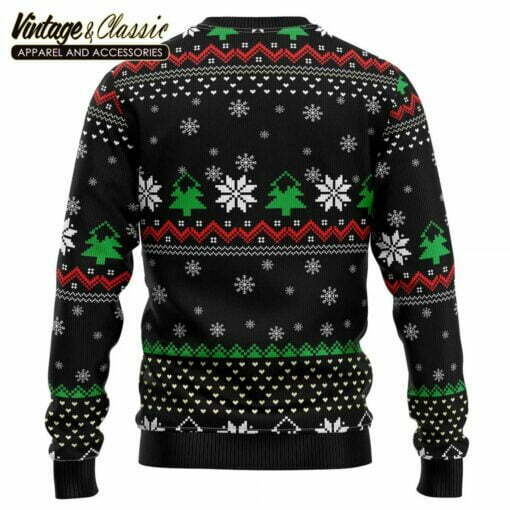 Shiba Inu Peace Ugly Christmas Sweater, Xmas Sweatshirt