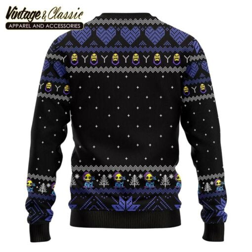 Skeletor Ugly Christmas Sweater, Xmas Sweatshirt