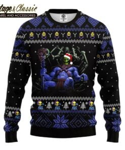 Skeletor Ugly Christmas Sweater Xmas Sweatshirt ft