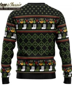 Sloth Light Ugly Christmas Sweater Xmas Sweatshirt