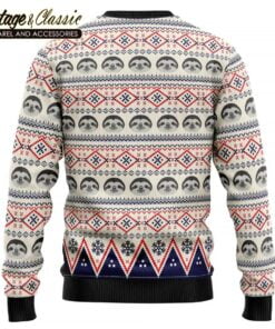 Sloth Mode Activated Ugly Christmas Sweater Xmas Sweatshirt